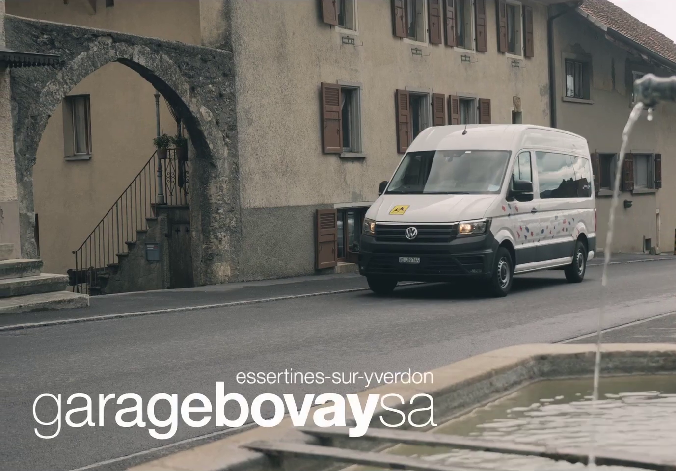 Minibus dans Yverdon